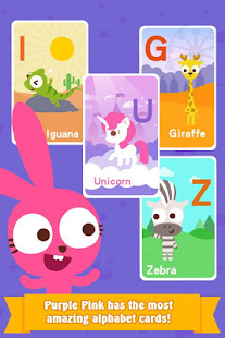 Purple Pink A to Z Animals(圖5)-速報App