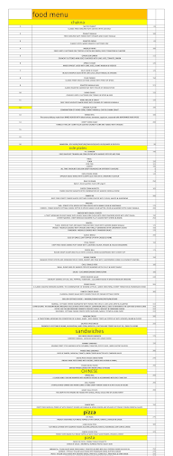 Kokteil - The Takeaway Bar menu 1