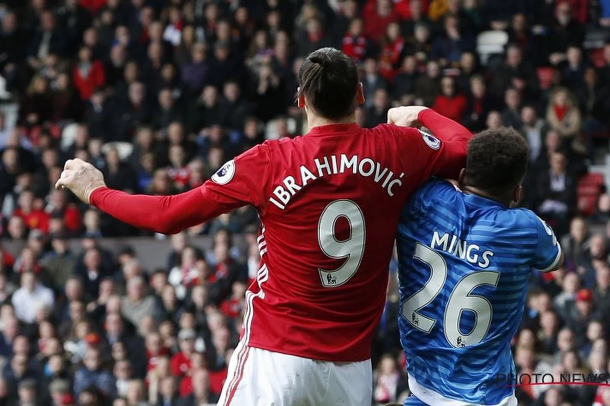VIDEO: Elleboogstoot, kopschop, ... Wat gebeurde er allemaal tussen Ibrahimovic en Mings?