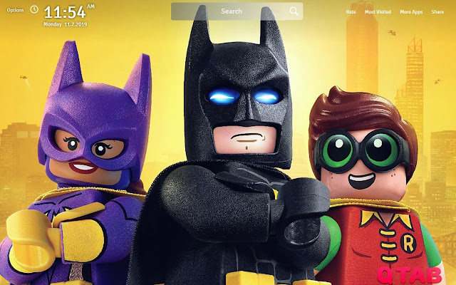 The Lego Batman Wallpapers Movie New Tab