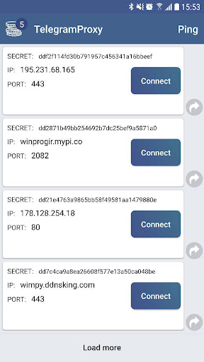 Proxy for telegram - MTProto  Socks