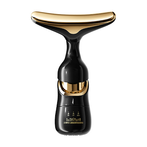 Title 1, Ultrasonic Black Gold Massage Instrument for Ho...