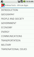Eritrea Facts Screenshot 2 of 3