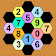 Math Hexagon Puzzles icon