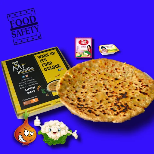 Gobhi Pyaz Paratha Tawa