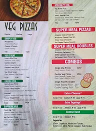 John's Pizza menu 1