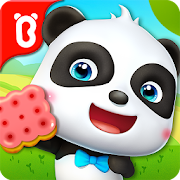 Baby Panda's Connect the Snacks - Educational Game  Icon