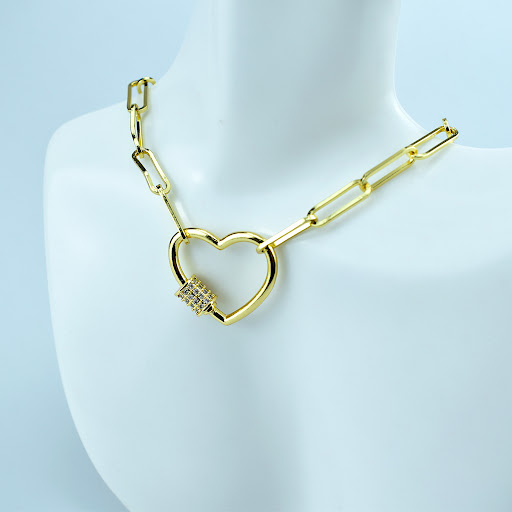 Title 4, Collier boucle zircon style européen et américa...