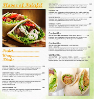 Best Falafel menu 1