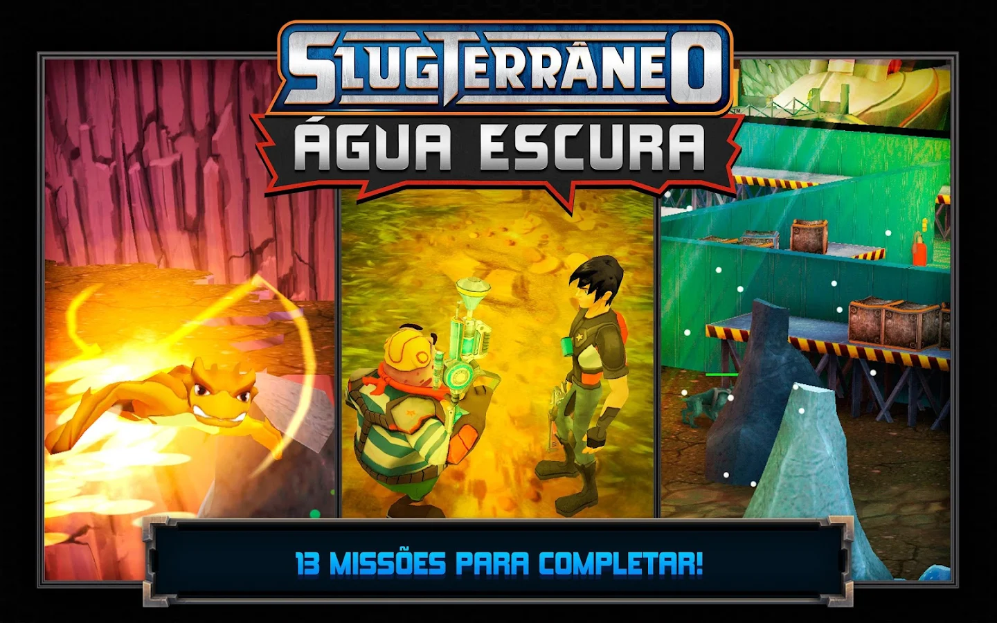   Slugterrâneo: Água Escura: captura de tela 