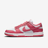 wmns dunk low white / gypsy rose