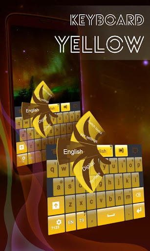 Yellow Keyboard App