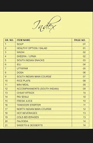 Banana Leaf menu 1