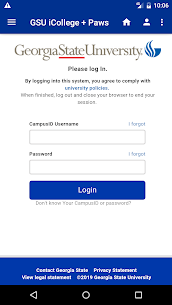 GSU Paws iCollege Apk app for Android. 3
