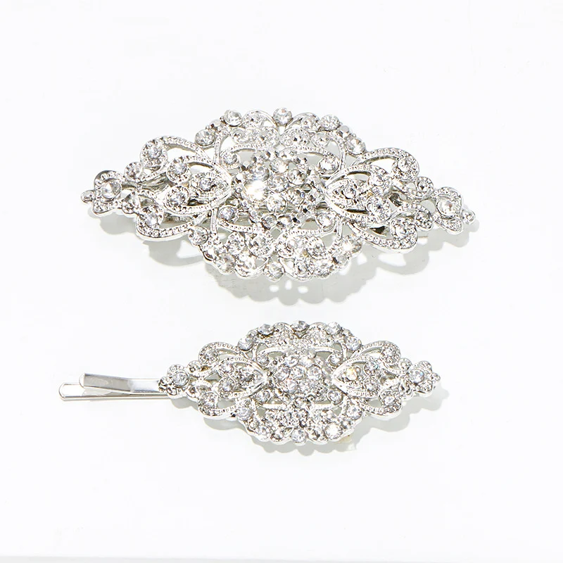 Damen Retro Metall Haarnadel Schmuck Stilvolles Haaraccessoire für elegante Frisuren Vintage-Mode für besondere Anlässe. Einzigartig und charmant.