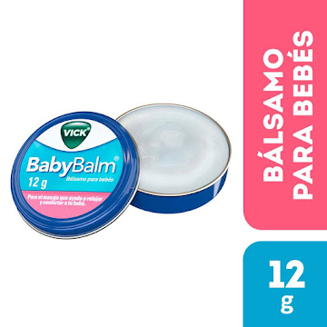 BabyBalm Vick Bálsamo Relajante Para Bebés x 12 gr  