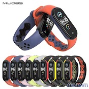 Dây Đeo Cao Su Thể Thao Miband 5, Miband 6 Chính Hãng Mijobs, Dây Đeo Thay Thế Thể Thao Nike Mi Band 6, Mi Band 5 Mijobs