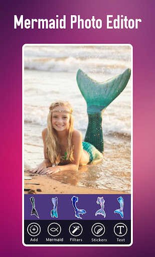 Mermaid Photo Editor - Mermaid Tail Costumes Photo