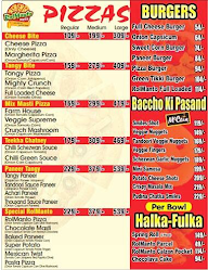 Rolmanto Pizza menu 1