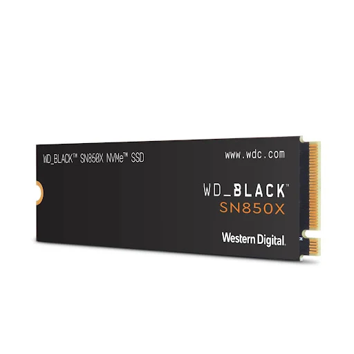 Ổ cứng SSD WD SN850X 1TB Black NVMe SSD PCIe Gen 4 M.2 (WDS100T2X0E)