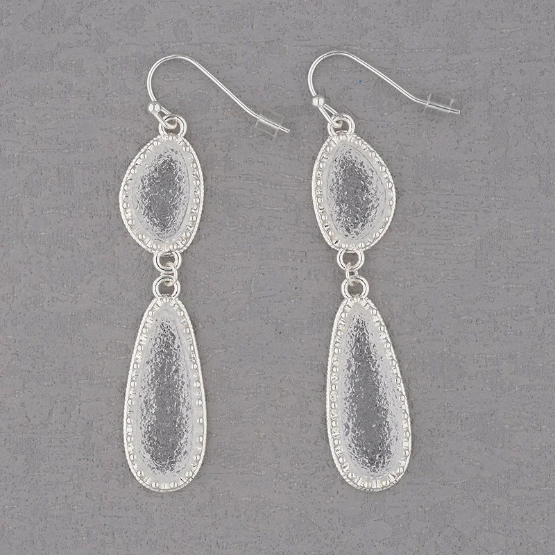 Sweet Personality Irregular Long Water Drops Earrings. Enhance your style with these elegant earrings, adding a touch of