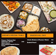 Gochi's Kitchen menu 1