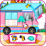 Ice cream truck car wash  Icon