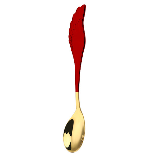 Title 8, 304 Stainless Steel Coffee Spoon Creative Wing ...