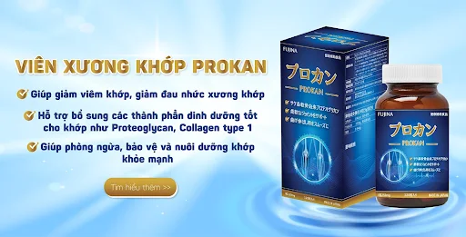 Viên xương khớp Prokan Nhật Bản FUJINA 120 viên/lọ HSD 6.2025