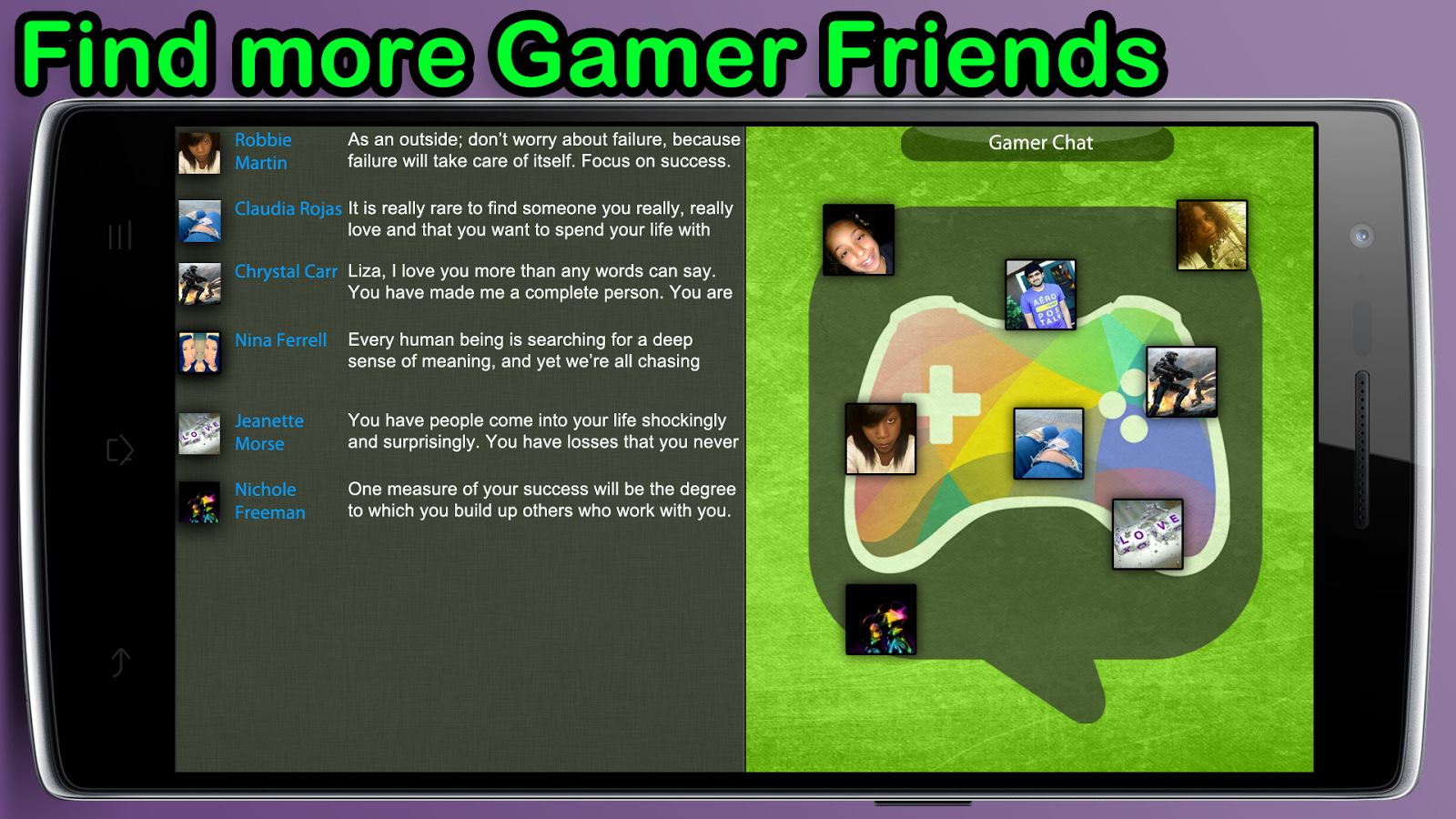 Gamer chat apps - 