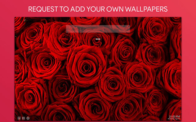 Rose Wallpaper HD Custom New Tab