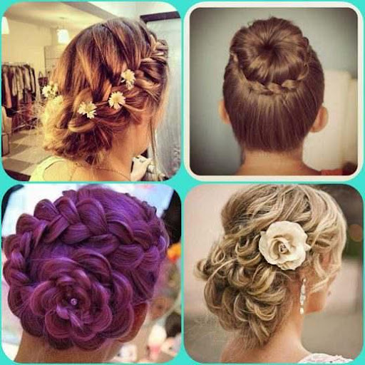 Flower Braid Hairstyles