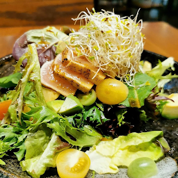 Salmon or Tuna Tataki Avocado Salad