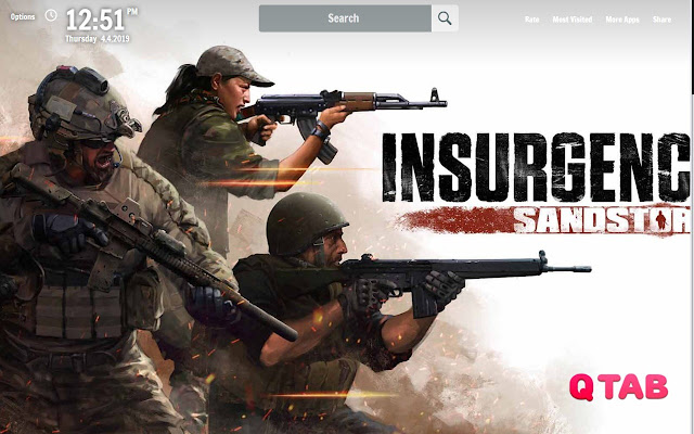 Insurgency Sandstorm New Tab Wallpapers