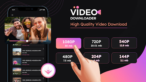 Screenshot Video Downloader App