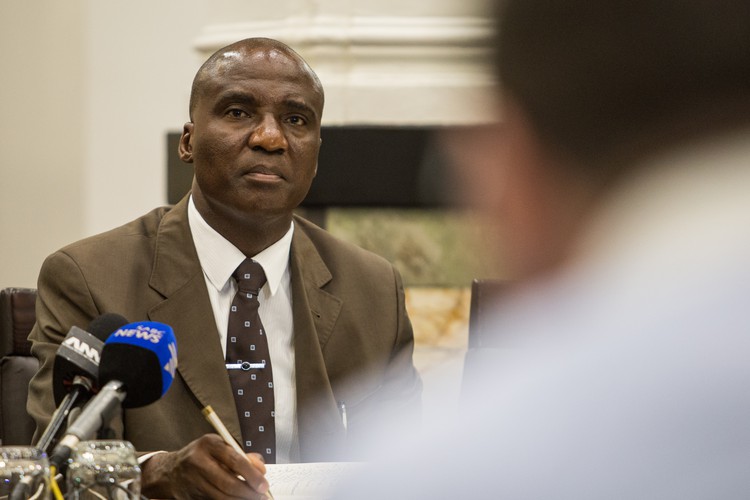 Minister of Transport Joseph Maswanganyi.