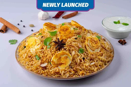 Hyderabadi Egg Biryani - Half Kg