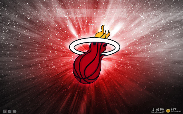 Miami Heat NewTab Backgrounds