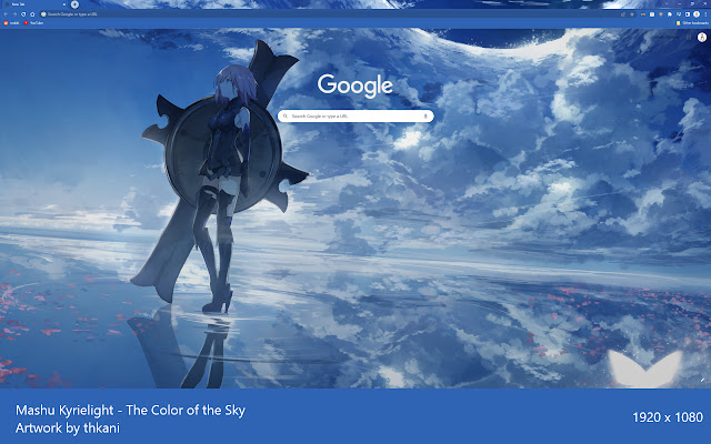 Mash Kyrielight - The Color of the Sky chrome extension