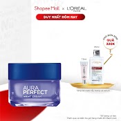 Kem Dưỡng Sáng Da Vitamin L'oreal Paris Aura Perfect Ban Đêm 50Ml (Kem Đêm)