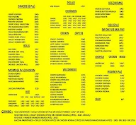 Food & Foodies menu 1