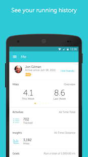 Runkeeper - GPS Track Run Walk Screenshot