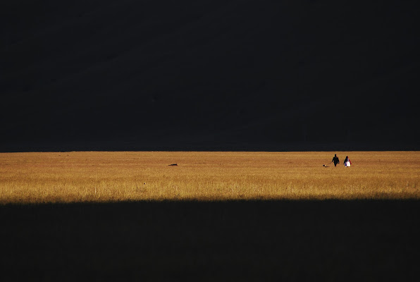 Lama di luce a Castelluccio di BASTET-Clara