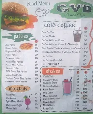 GVD Soni's Cafe menu 4