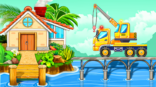 Screenshot Build a House-Kids Truck Games