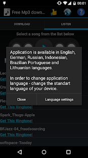   Free Mp3 Downloads- screenshot thumbnail   