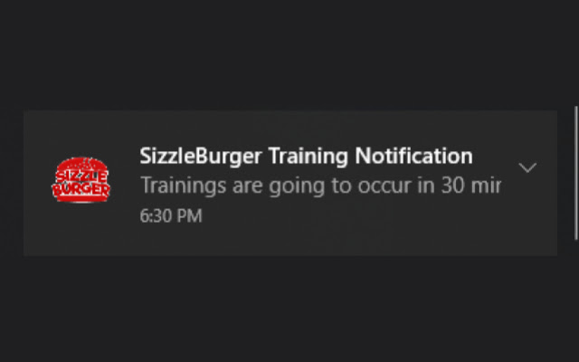 SizzleBurger Notifier