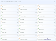 Sri Kavitha Home Made Foods menu 1