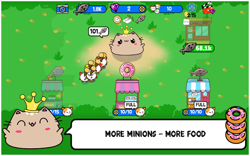 Princess Cat Nom Nom Evolution