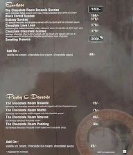 The Chocolate Room menu 7